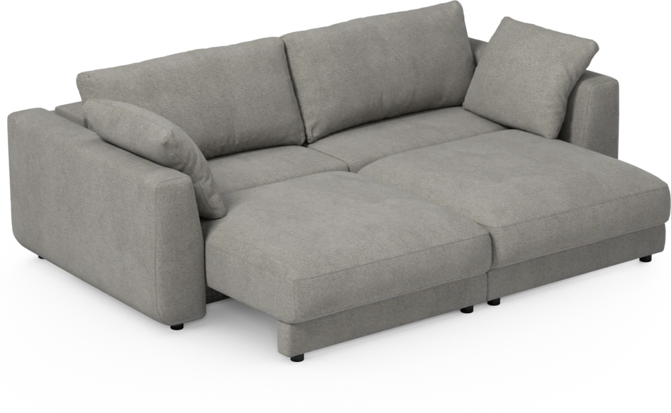 Amie - Bäddsoffa 3-sits - Grå