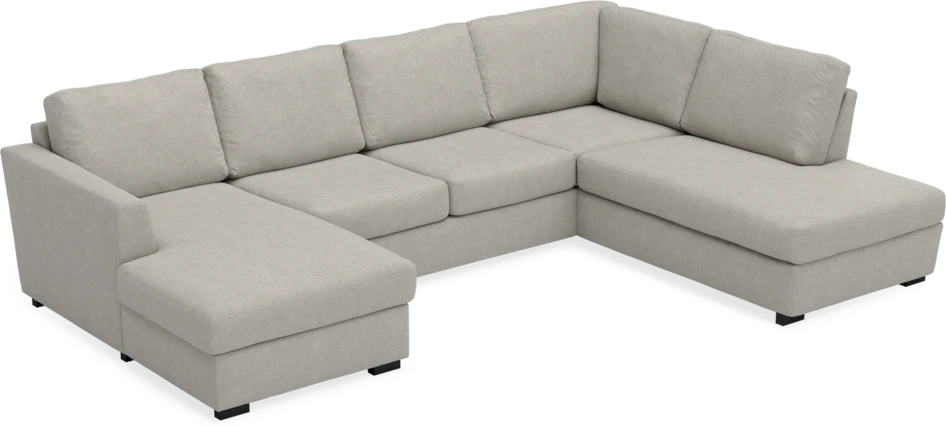 Friday - 3-sits soffa med schäslong vänster och divan höger - Beige
