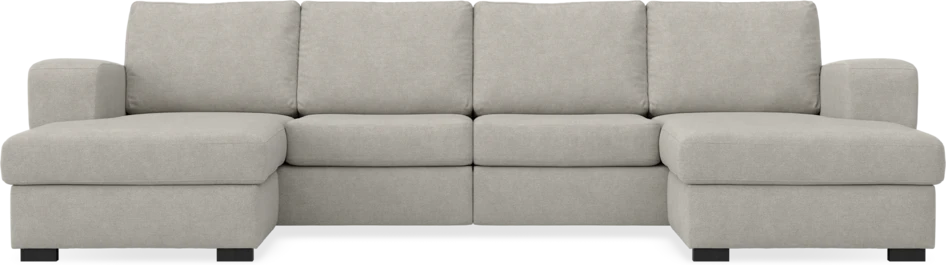 Friday - 2-sits soffa med två schäslonger - Beige