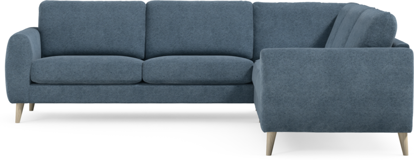 Bridge - Hörnsoffa, 2+2-sits - Blå