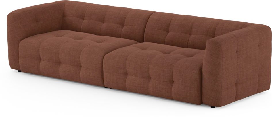 Bella Grande - 4-sits soffa - Orange