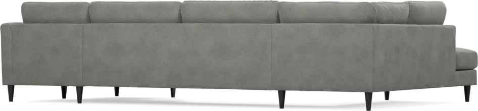 Bridge - 3-sits soffa med divan vänster och schäslong höger - Grå