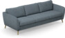 County - 3-sits soffa - Blå