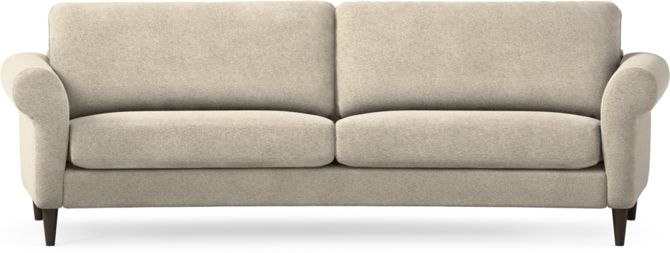 Bridge - 3-sits soffa svängd - Beige