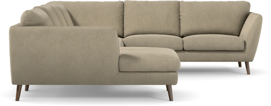 Madison - Hörnsoffa med schäslong vänster - Beige