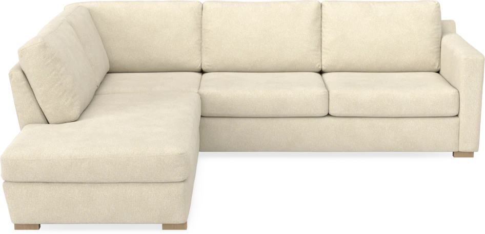 Friday - 2,5-sits soffa med divan vänster - Beige
