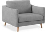 Madison - Fåtölj, 90 cm - Vit