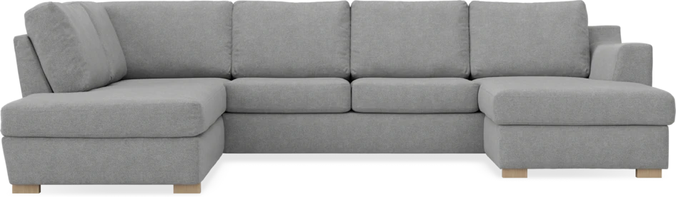 Friday - 3-sits soffa med divan vänster och schäslong höger - Grå