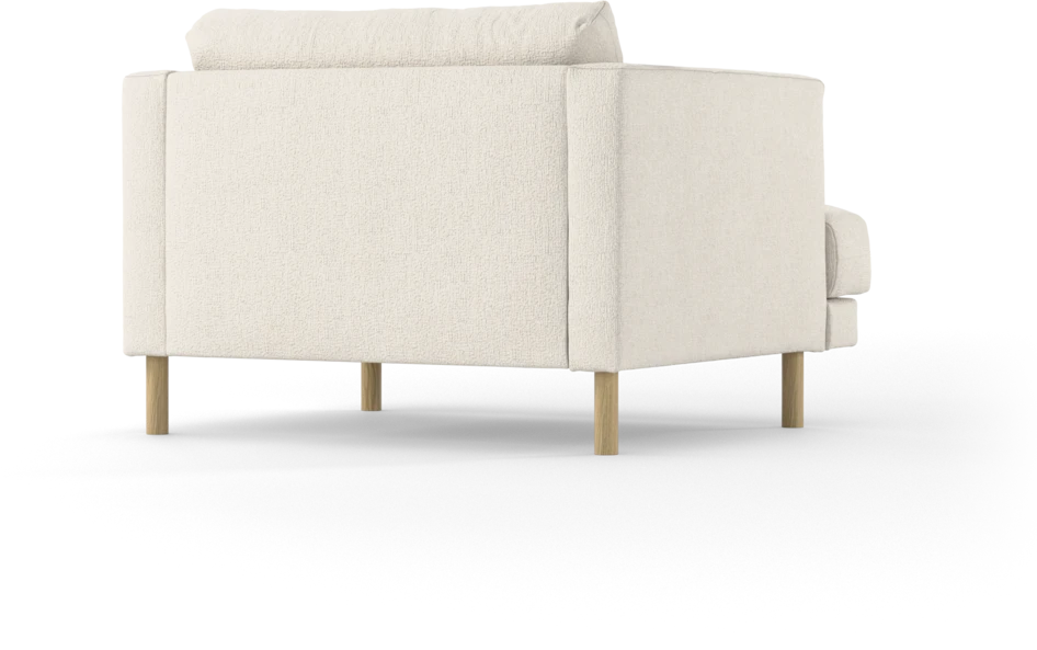 Harper - Fåtölj, 80 cm - Vit