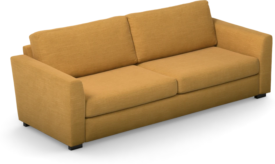 Friday - 3-sits soffa - Gul