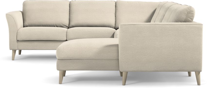 Bridge - Hörnsoffa, 2+3-sits med schäslong höger - Beige