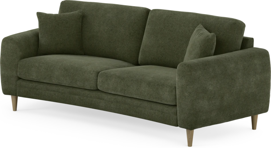 Eden - 2,5-sits soffa svängd - Grön