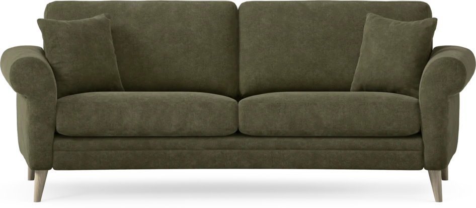Eden - 2,5-sits soffa svängd - Grön