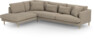 Harper - 3-sits soffa med divan vänster - Beige