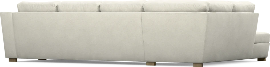 Friday - 3-sits soffa med divan vänster och schäslong höger - Vit