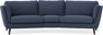 Madison - 3-sits soffa svängd, 90 cm - Blå