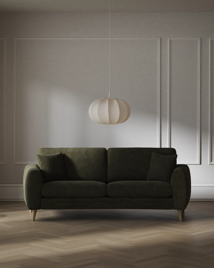 Eden - 2,5-sits soffa svängd - inspiration