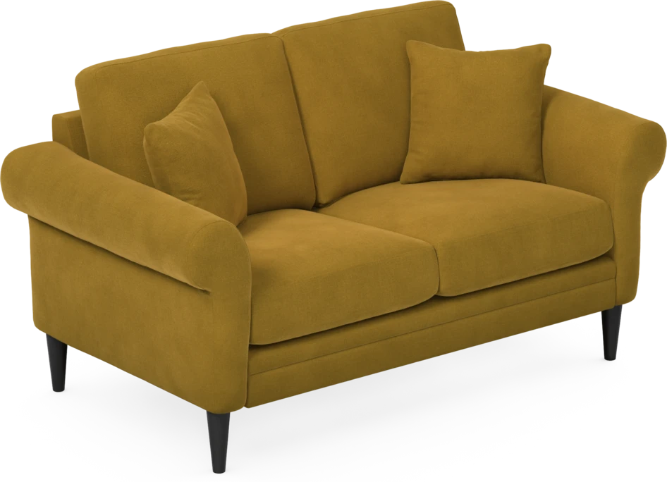 Eden - 2-sits soffa - Gul