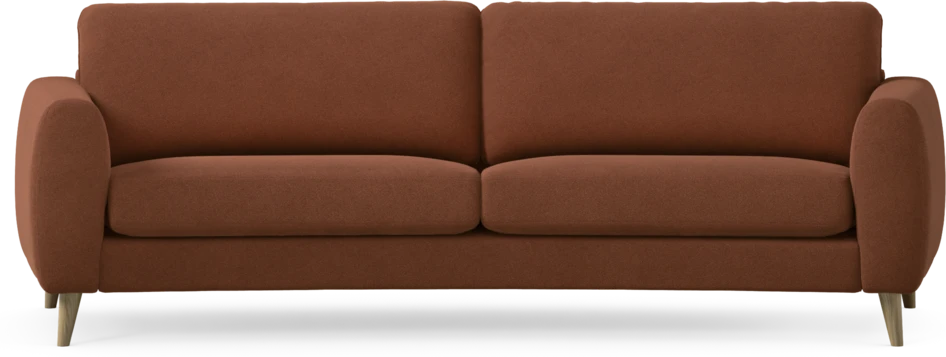 Bridge - 3-sits soffa svängd - Orange