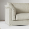 Cherrie - 3-sits soffa med kappa - Beige