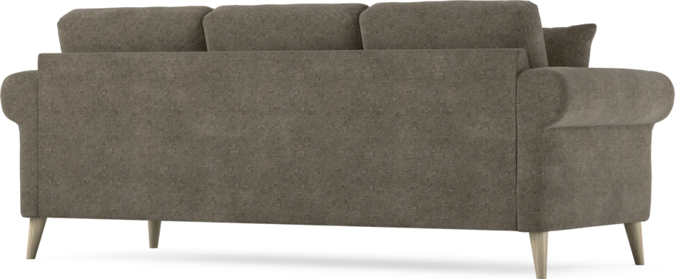 Eden - 3-sits soffa - Brun