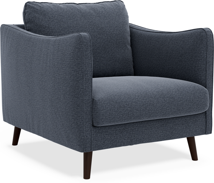 Madison Lux - Fåtölj, 70 cm - Blå