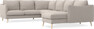 Madison - Hörnsoffa med schäslong höger - Beige