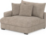 Rossi - 1,5-sits med armstöd vänster - Beige