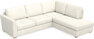 Friday - 2,5-sits soffa med divan höger - Vit