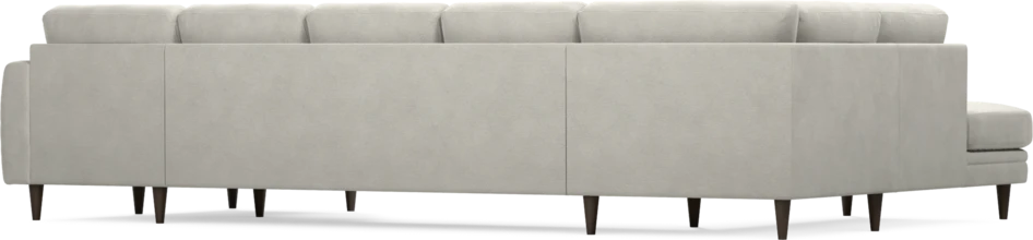 Eden - 3-sits soffa med divan vänster och schäslong höger - Grå