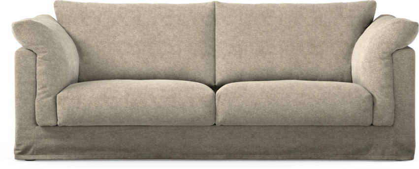 Cherrie - 2,5-sits soffa med kappa - Beige