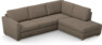 Friday - 2,5-sits soffa med divan höger - Brun