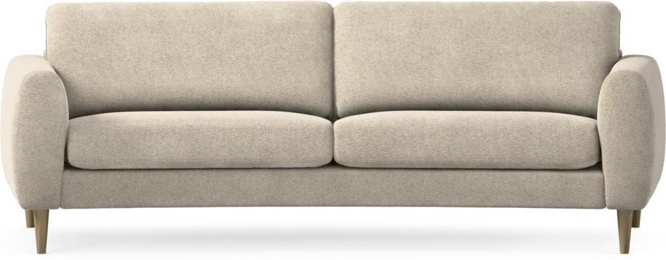 Bridge - 3-sits soffa svängd - Beige