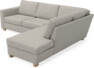 Friday - 2,5-sits soffa med divan höger - Beige