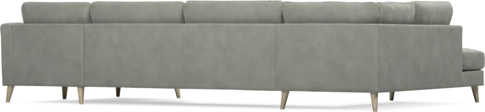 Bridge - 3-sits soffa med divan vänster och schäslong höger - Grå