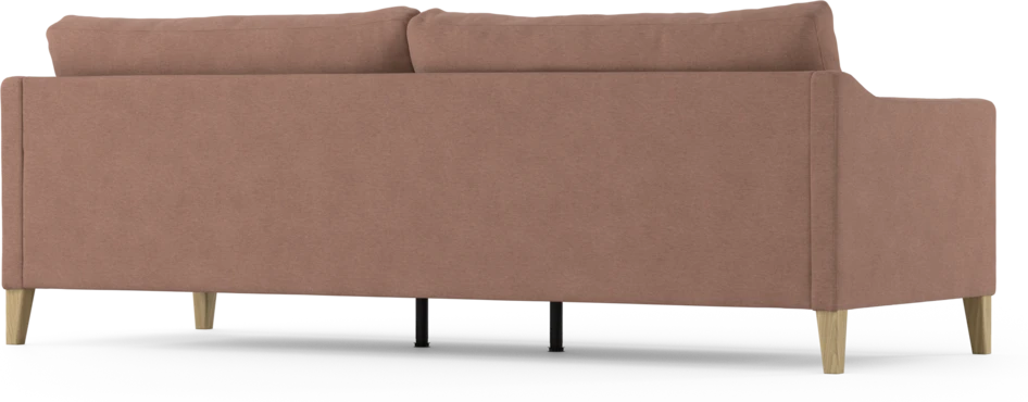 Winston - 4-sits soffa - Rosa