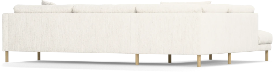 Harper - 3-sits soffa med divan vänster - Vit
