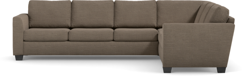 Friday - Hörnsoffa, 3+2-sits - Brun