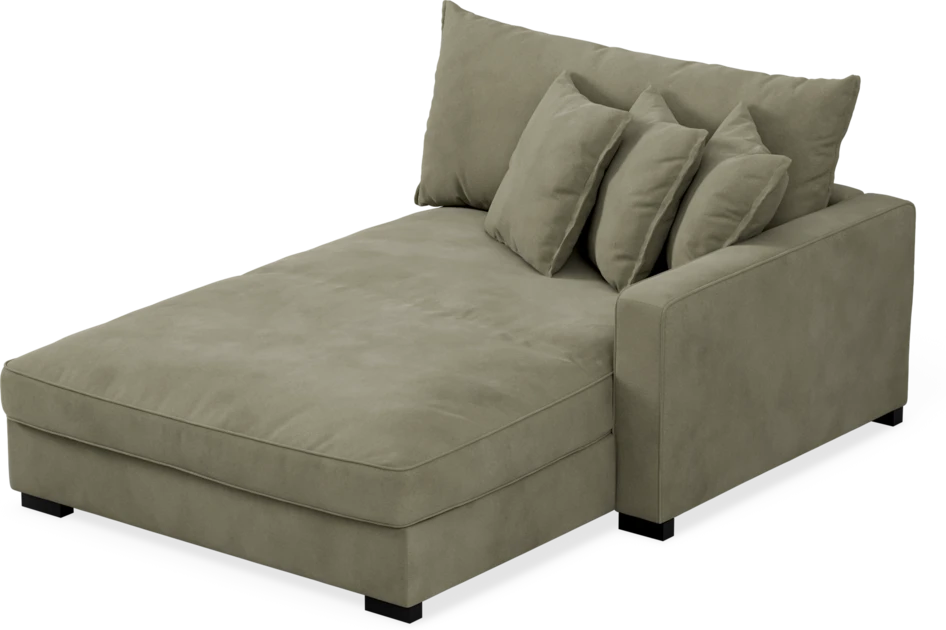 Rossi - Schäslong XL höger - Grön