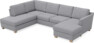 Friday - 3-sits soffa med divan vänster och schäslong höger - Grå