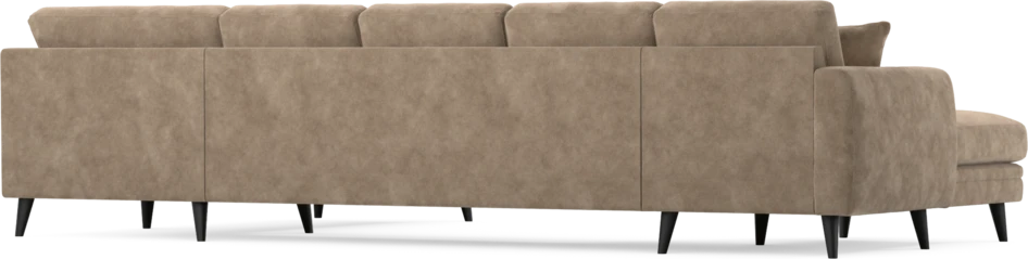 Eden - 3-sits soffa med schäslong vänster och divan höger - Beige