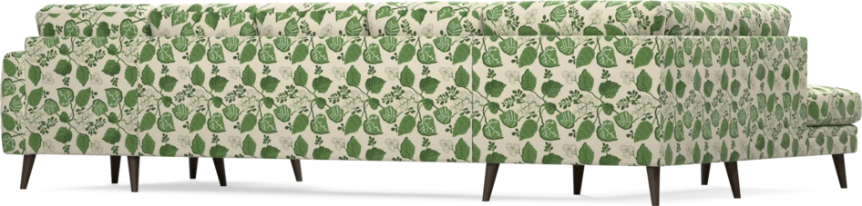 Eden - 3-sits soffa med divan vänster och schäslong höger - Flerfärgad