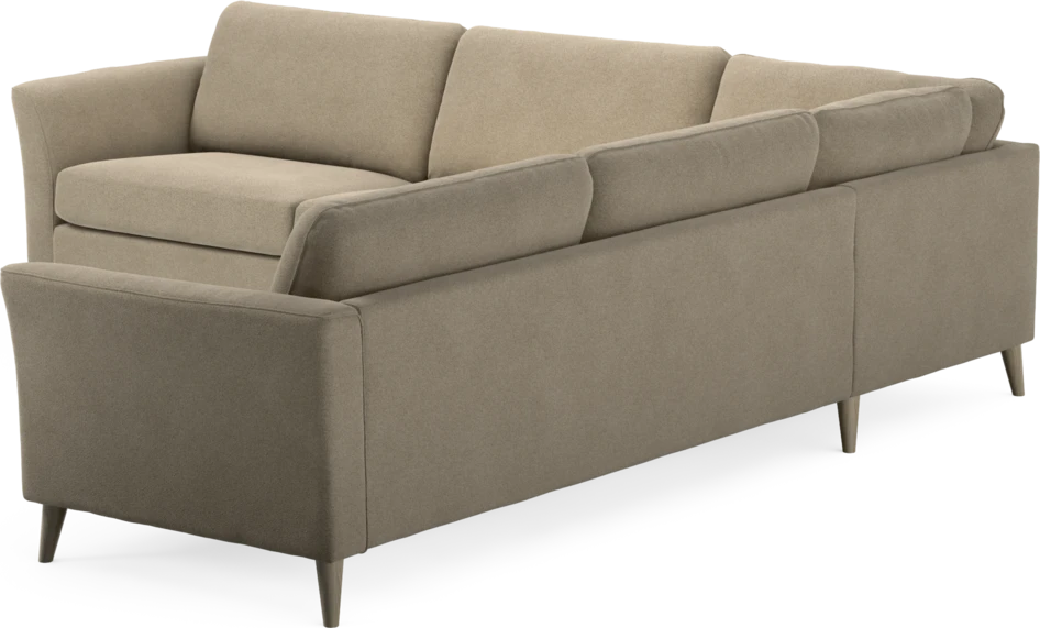 Bridge - Hörnsoffa, 3+3-sits - Beige
