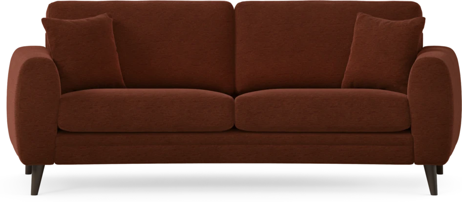 Eden - 2,5-sits soffa svängd - Orange