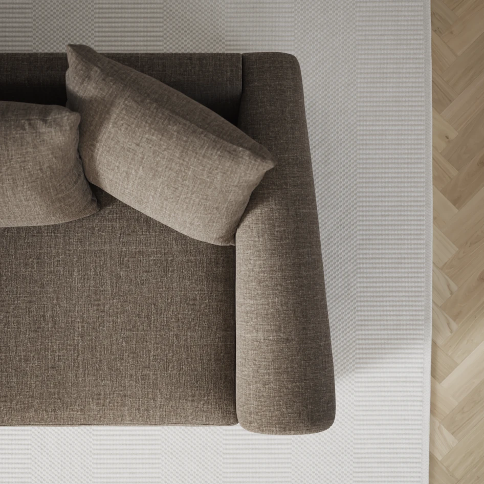 Town - 3-sits soffa med divan höger och schäslong vänster - Brun