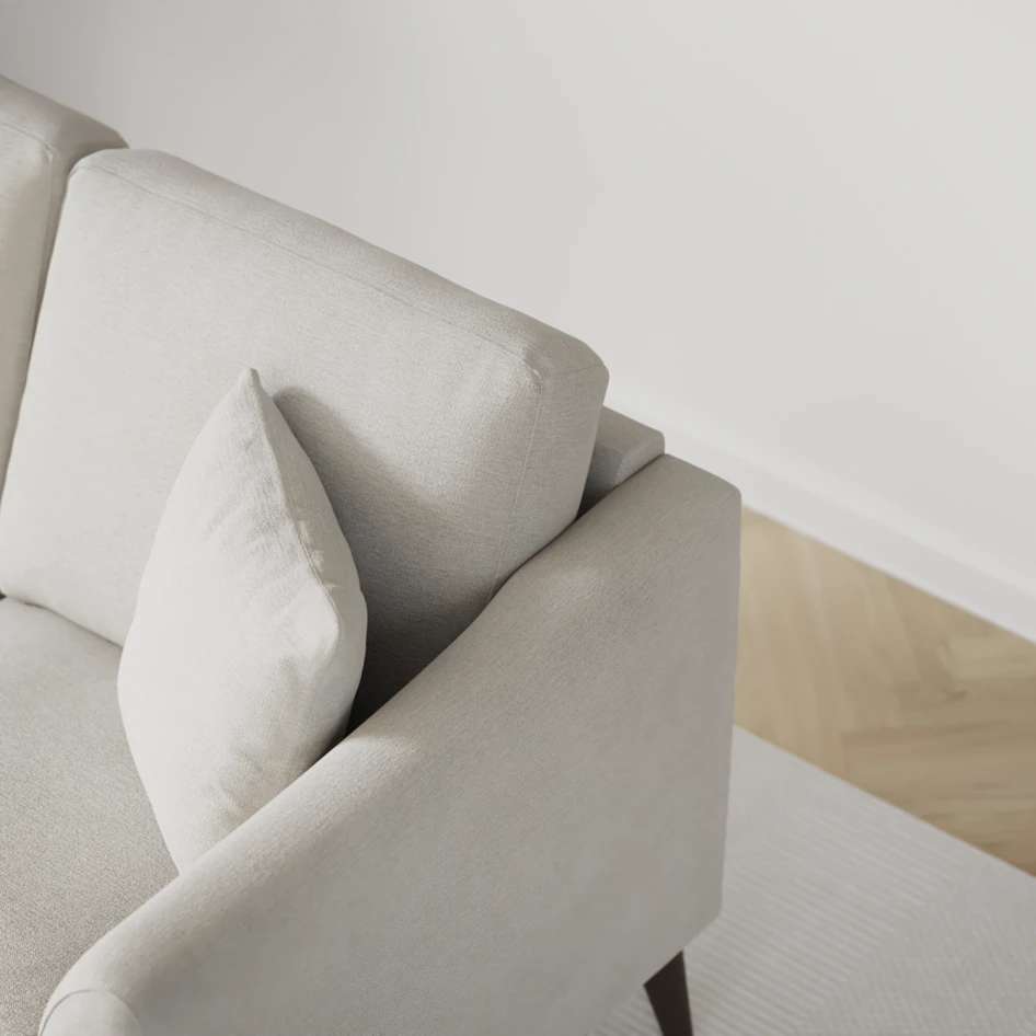 Eden - Hörnsoffa, 2+2-sits - Grå