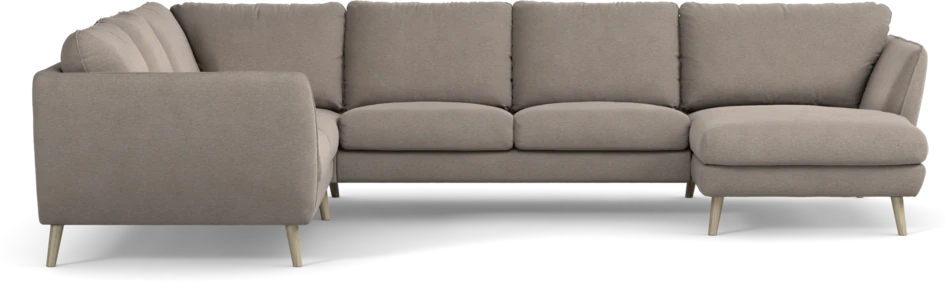 Madison Lux - Hörnsoffa med schäslong höger - Beige