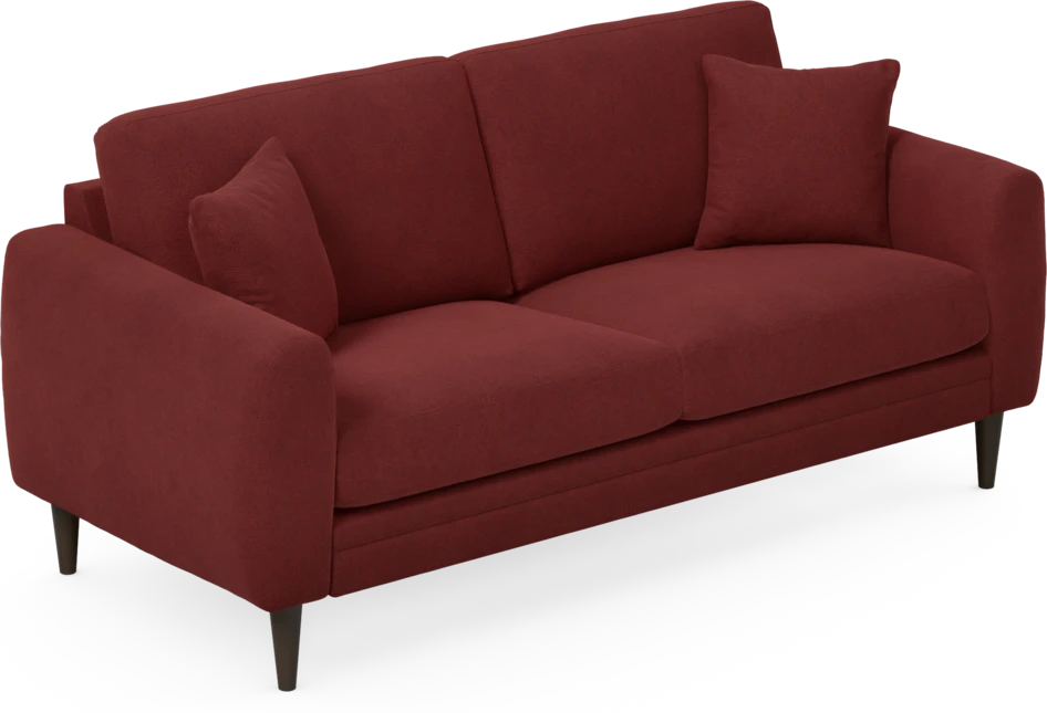 Eden - 2,5-sits soffa - Röd