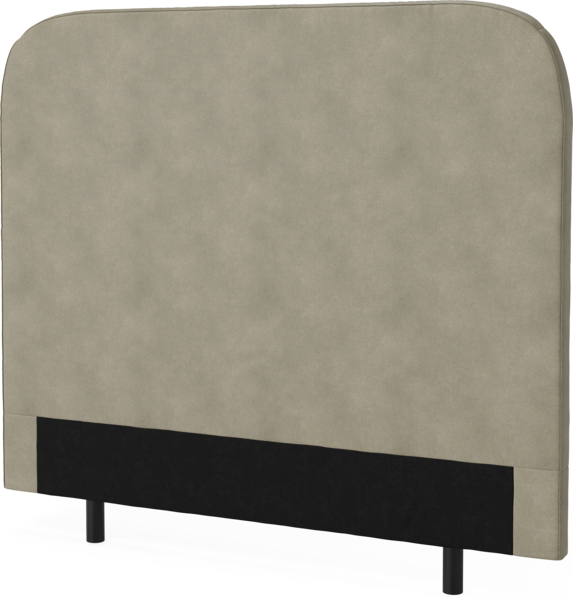 New York slät - Sänggavel, 90-210 cm - Brun