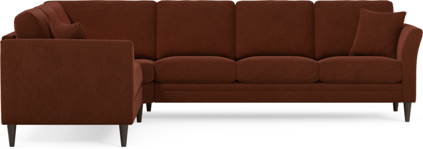 Eden - Hörnsoffa, 2+3-sits - Orange